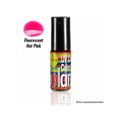 Fly Tie COLOR 5 gram bottle w/ brush tip - Hot Pink